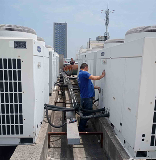 类乌齐中央空调制热和不制冷系统维修方法